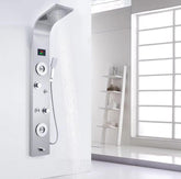 Silver 2 Body Jet Shower Panel