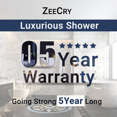 Black Shower Panel