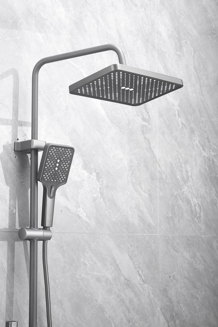 Grey Shower Set