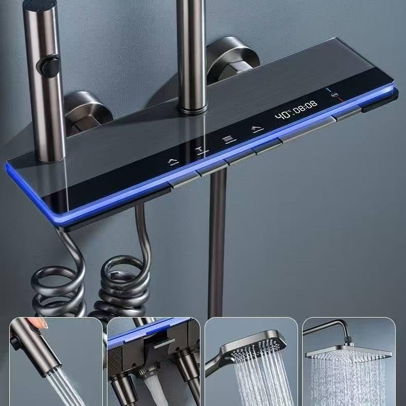 Grey Shower Set